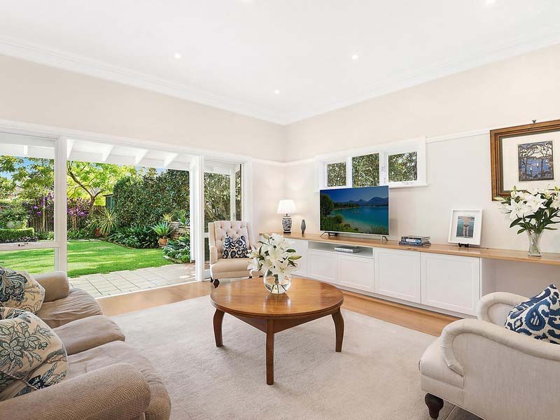 Buyers Agent Purchase – Doncaster Ave, Kensington, Sydney - Living Room
