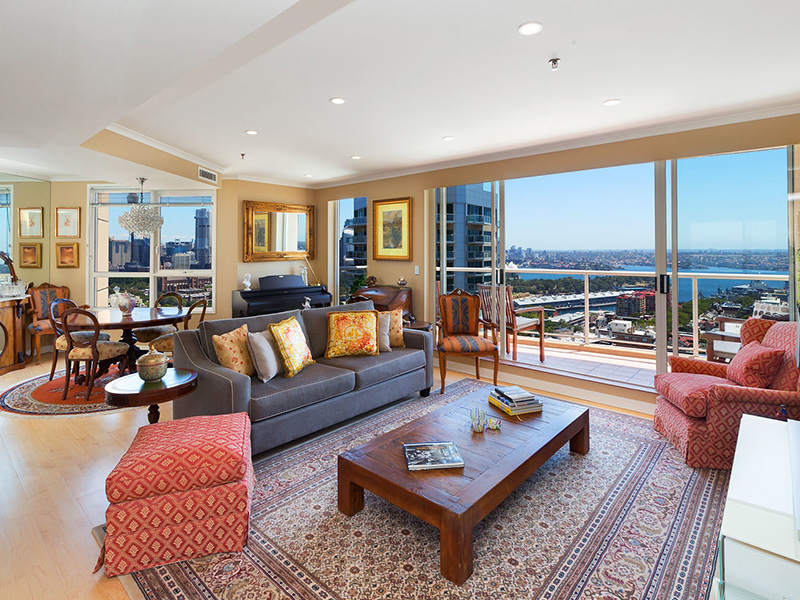 Buyers Agent Purchase – Rushcutters Bay, Sydney - Living Room