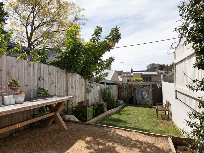 Buyers Agent Purchase – Hargrave St., Paddington, Sydney - Backyard