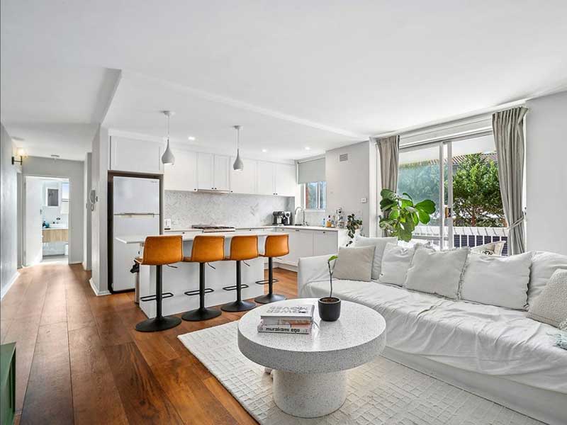 Buyers Agent Purchase – Apartment in Military Rd, North Bondi, Sydney - Living Room