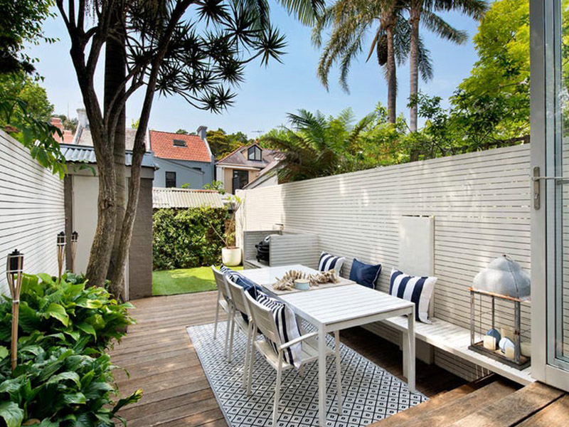 Buyers Agent Purchase – Caledonia St, Paddington, Sydney - Backyard