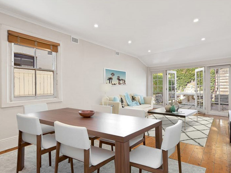 Buyers Agent Purchase – Edgecliff Rd, Woollahra, Sydney - Living Room