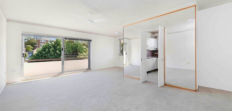 Renovation Purchase in Bondi, Sydney - Living Room Before