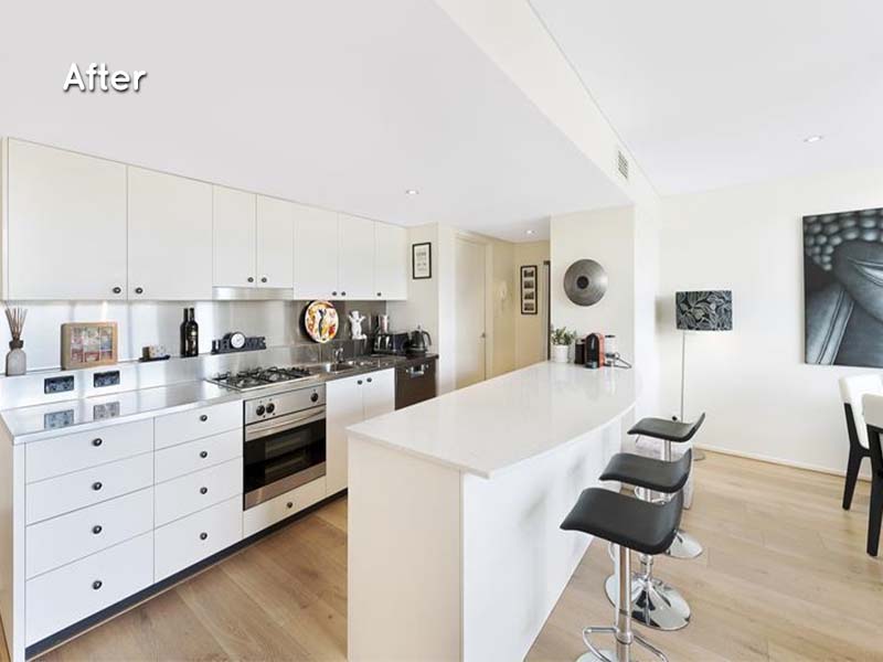 Converted Warehouse in Paddington, Sydney - Kitchen After
