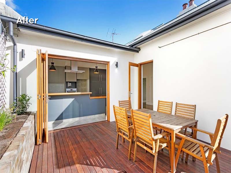 Half-Finished Renovation Purchase in Balmain, Sydney - Dining Area