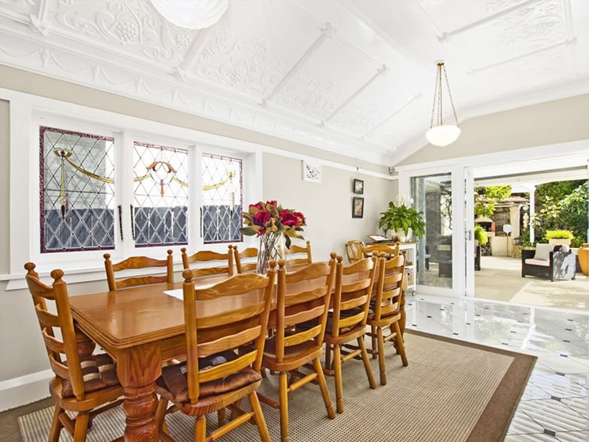 Bondi Junction Auction Bidding -Dining Room
